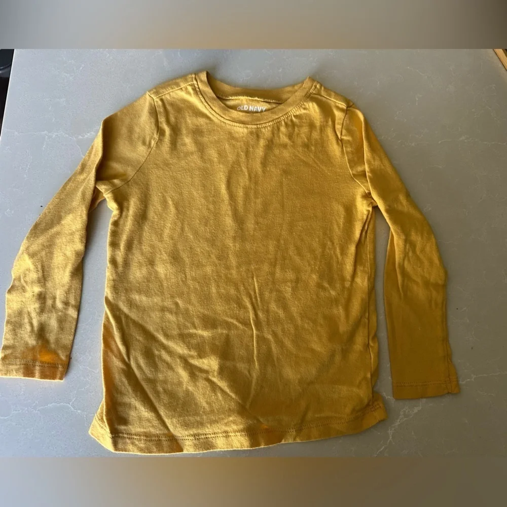 Old Navy Mustard Long Sleeve Top